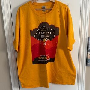 Joe Russo’s Almost Dead Westville Music Bowl New Haven Ct Orange Tee